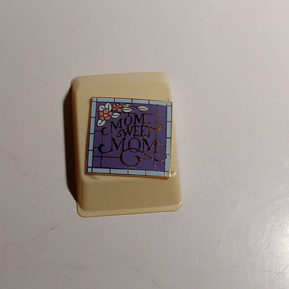 Mom Sweet Mom Purple Enamel Pin